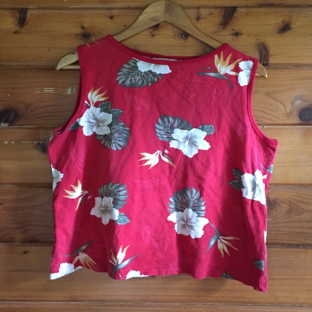 Caribbean Joe 🌺 Aloha Tank Top